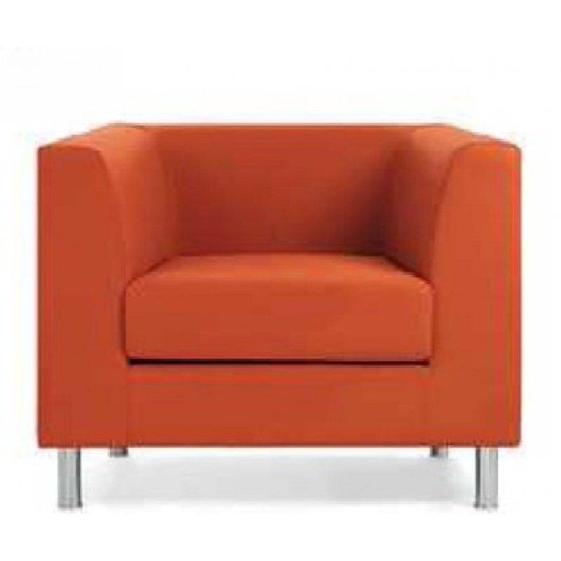 THESIS  DOM 984  Πολυθρόνα επαγγελματική, ιδανική για γραφεία - ιατρεία κτλ.  85χ65χ75 cm ( επιλογή δερματίνης ή ύφασμα)