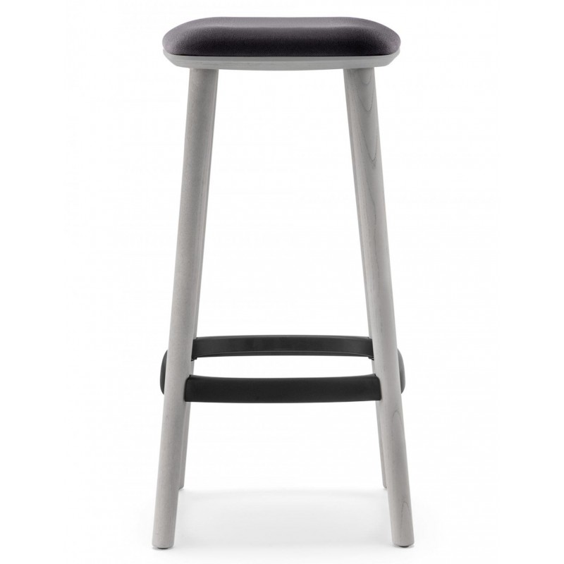 Pedrali  BABILA 2702/A  Ιταλικό σκαμπό ξύλινο με ταπετσαρία  Ύψος 68 cm ( επιλογή ταπετσαρίας )