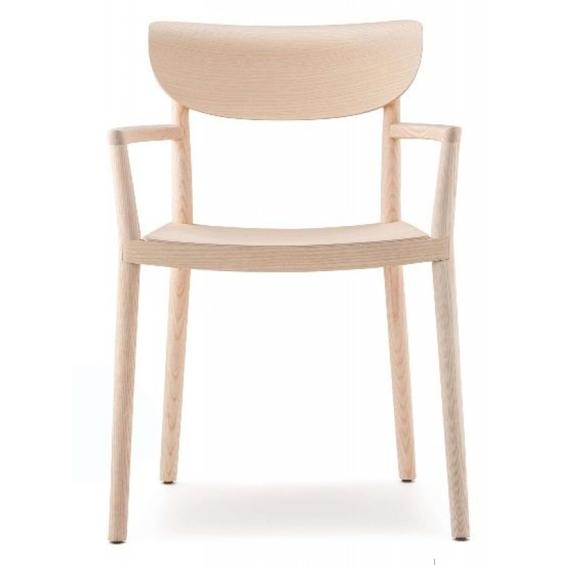 Pedrali Tivoli 2805 Πολυθρόνα ξύλινη ( δυνατότητα επιλογής 2 χρωμάτων)