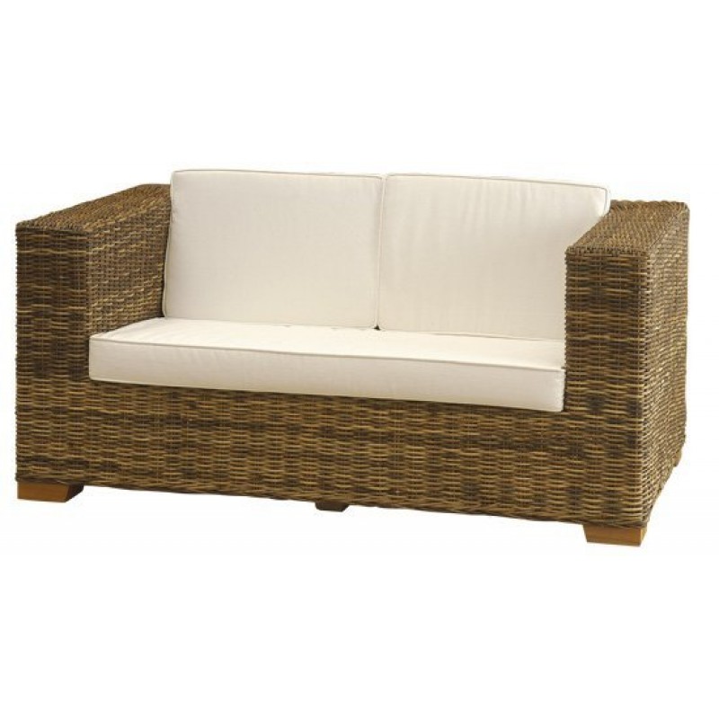 JK 2091 SB Natural rattan Καναπές 160*72*95 cm απο φυσικό ρατταν