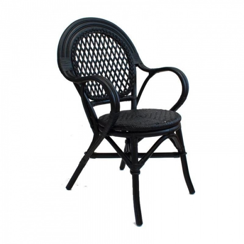 ΠΟΛΥΘΡΟΝΑ ΑSΜΑRΑ ΜΑΥΡΟ   Μήκος: 57 cm, Πλάτος: 58.5 cm, Ύψος: 93.5 cm