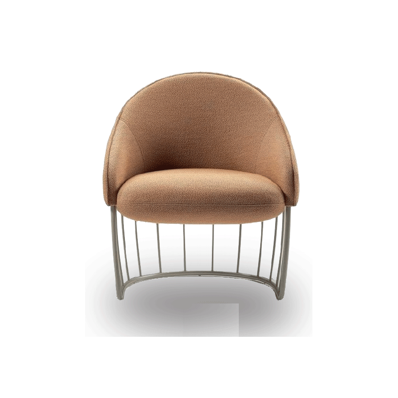 Pm 25 - Μεταλλική πολυθρόνα H 73 - D 53 - L 52