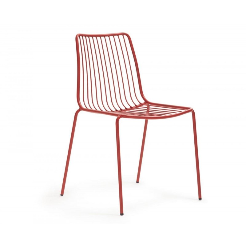 Pedrali nolita  3651  Μεταλλική καρέκλα με ψηλή  πλάτη Υψος: 84cm Πλάτος: 55cm Μήκος:60cm