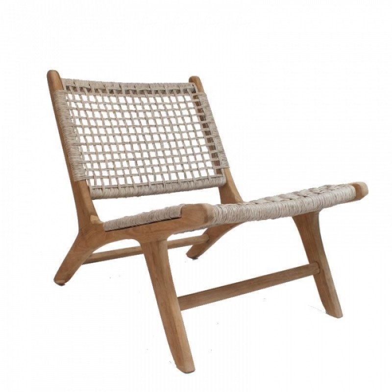 ΠΟΛΥΘΡΟΝΑ CΑΤΑΝΙΑ LΟUΝGΕ ΞΥΛΟ ΤΕΑΚ ΙΜΑΝΤΑΣ ΣΥΝΘΕΤΙΚΟΣ  	 Μήκος: 61 cm, Πλάτος: 76 cm, Ύψος: 67 cm