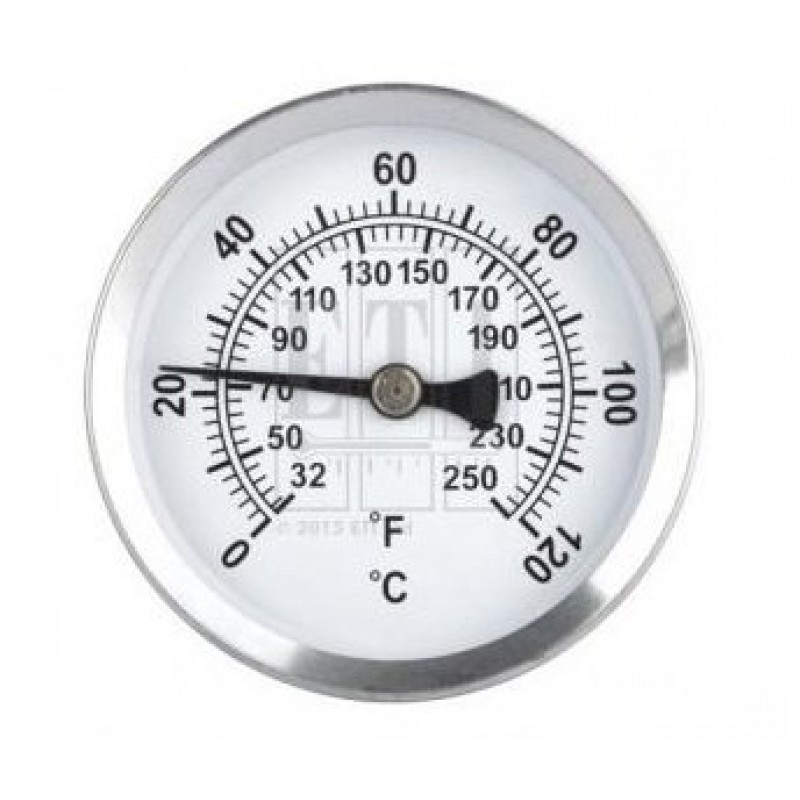 ETI 800-950 Αναλογικό Θερμόμετρο με μαγνήτη /Εύρος μέτρησης θερμοκρασίας: 0 έως +120°C/32 έως 250°F