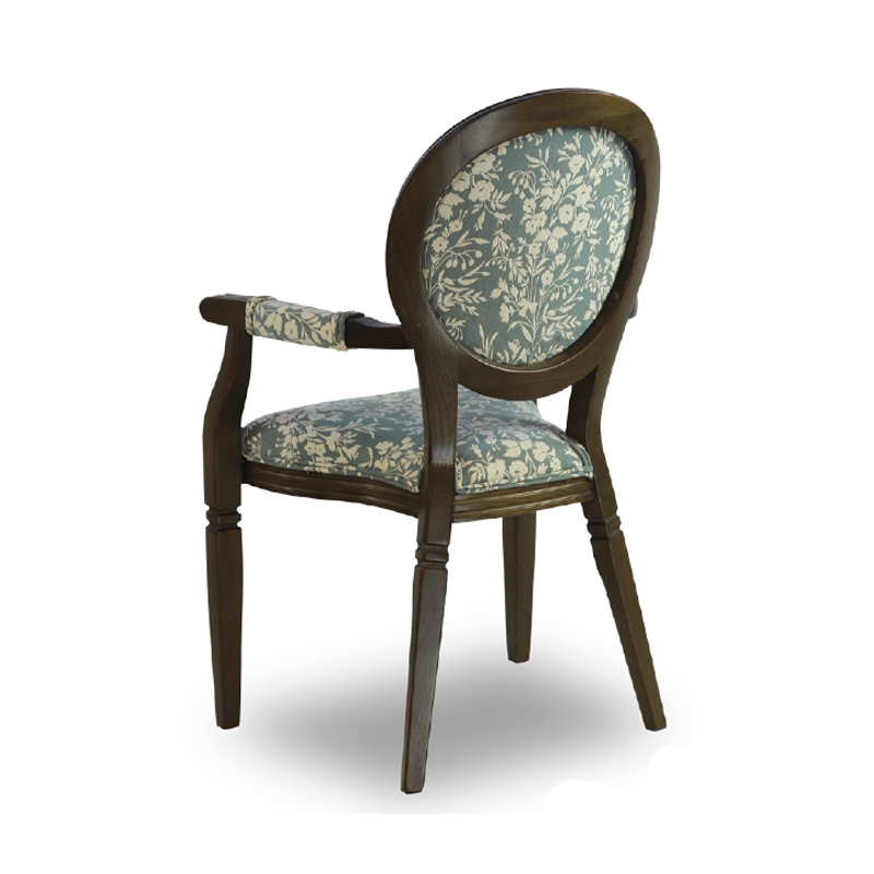 Πολυθρόνα  ξύλινη Υ: 97 Β: 56 Μ: 60 -  P 299