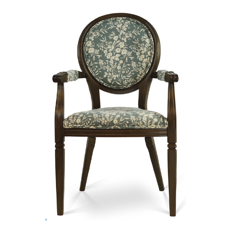 Πολυθρόνα  ξύλινη Υ: 97 Β: 56 Μ: 60 -  P 299