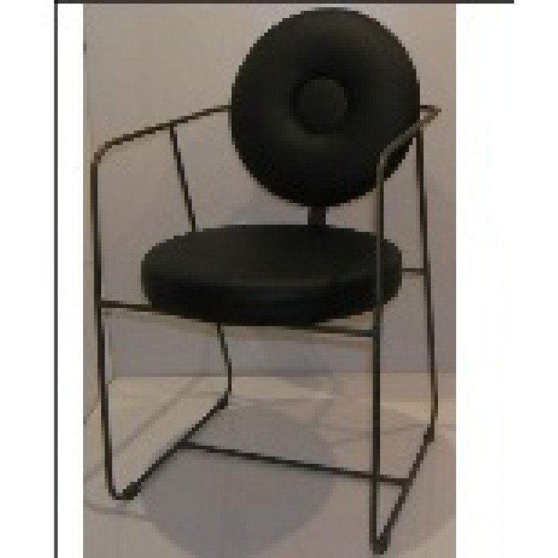 Μεταλλική πολυθρόνα ηλεκτροστατικής βαφής μετάλλου -  PM6  διαστασεις H 87 - D 60 - L 50