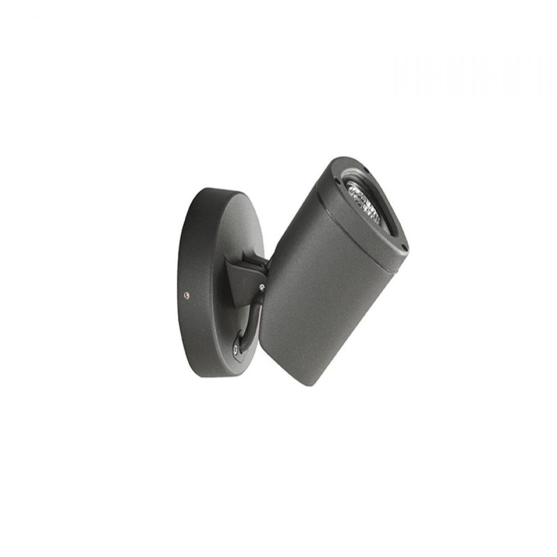 Φωτιστικό Τοίχου - Οροφής Spot Led SPOT.TECHNO/1 Black Ondaluce