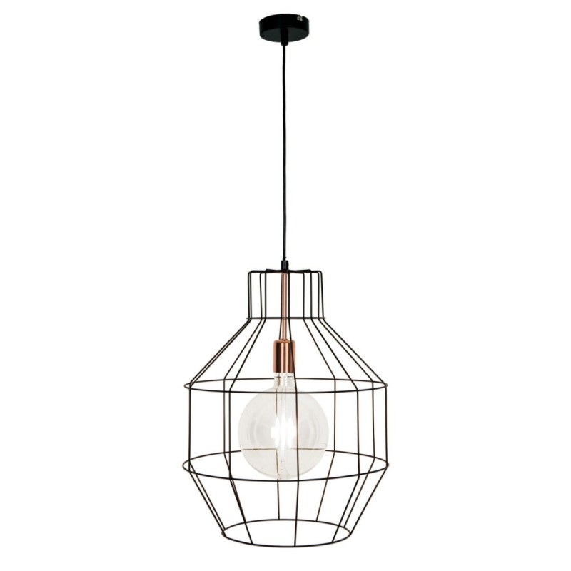 VIOKEF ΦΩΤΙΣΤΙΚΟ ΟΡΟΦΗΣ ΜΕΤΑΛΛΙΚΟ ΜΑΥΡΟ NEXUS 4227500