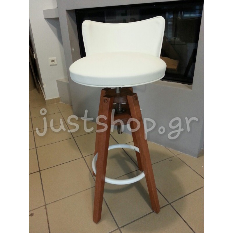 MX 1 UB - Σκαμπό μεταλλικό Φ 40x60-88  cm, περιστρεφόμενο  κάθισμα