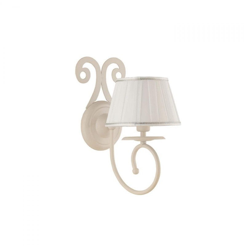 Φωτιστικό Τοίχου - Απλίκα Danubio AP.DANUBIO/1-BCO TC3520 White Ondaluce