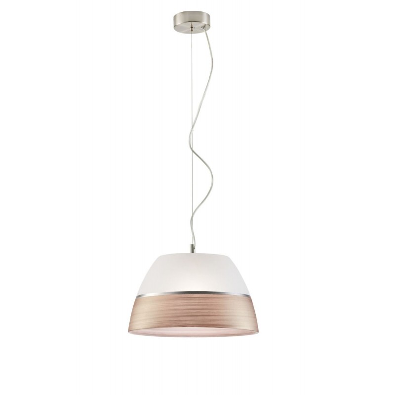 VIOKEF ΦΩΤΙΣΤΙΚΟ ΟΡΟΦΗΣ ΓΥΑΛΙΝΟ ΛΕΥΚΟ/ΣΑΠΙΟ ΜΗΛΟ SEMELI 3098301