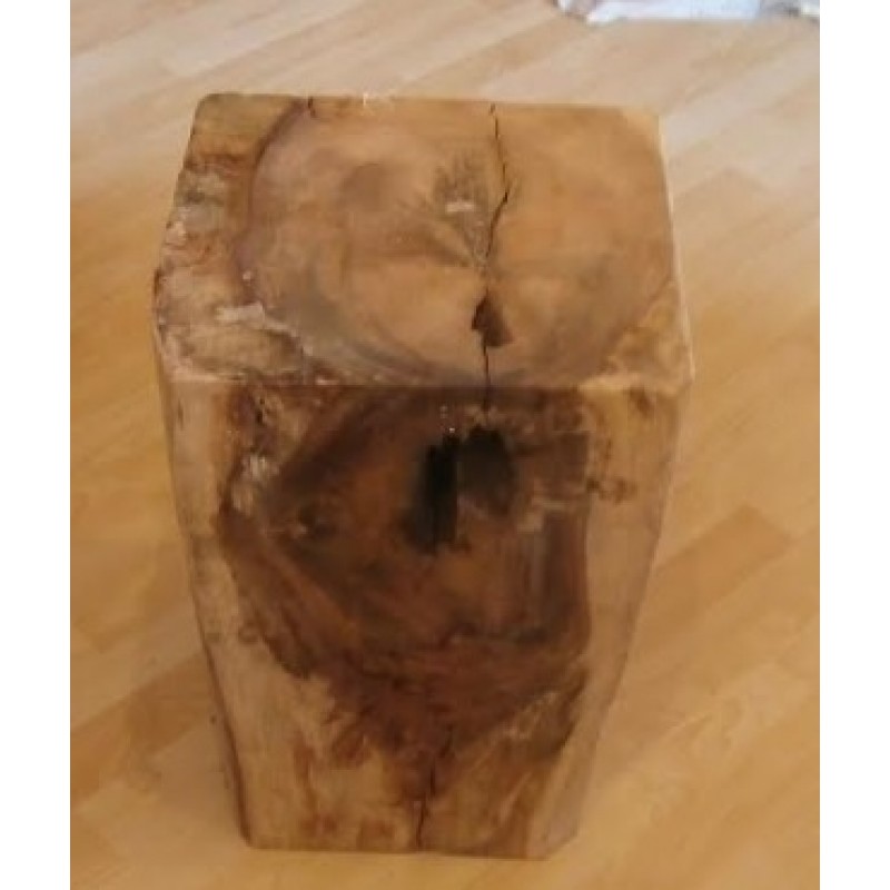 Σκαμπό τετράγωνο Suar -30x30x45 cm   (SS - 1)