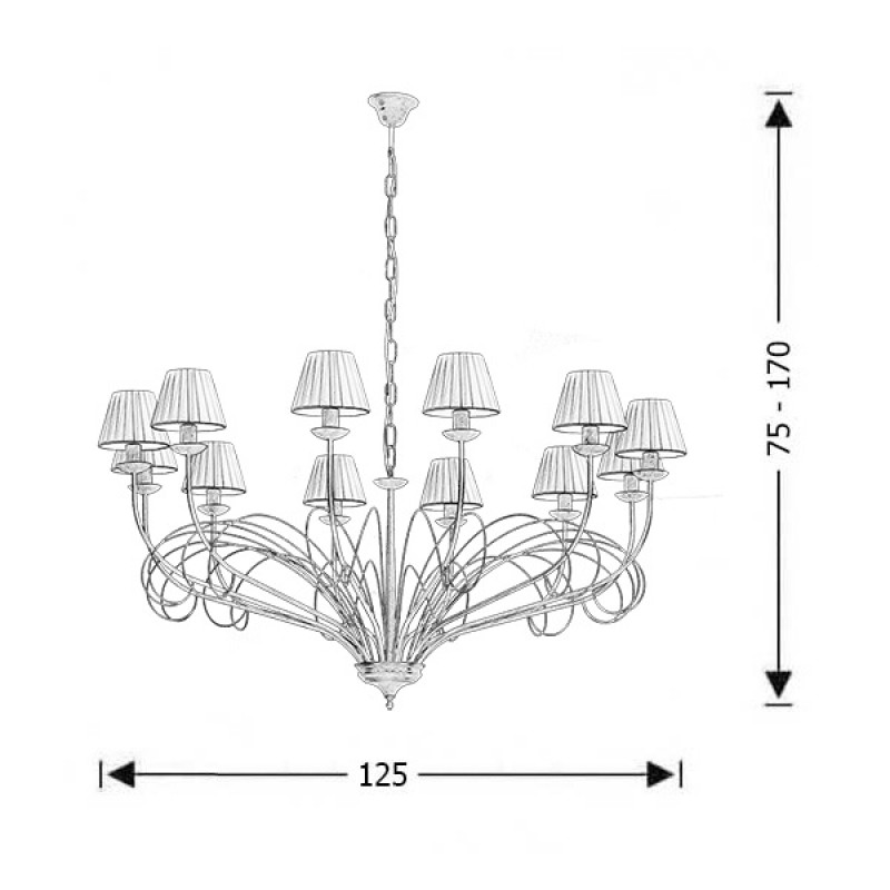 Παραδοσιακό φωτιστικό με καπέλα | ΣΑΝΤΟΡΙΝΗ 5019K/12