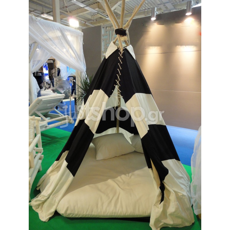 ΞΑΠΛΩΣΤΡΑ  DAYBED σκηνή Ινδιάνικη TIPI  Φ180χ200