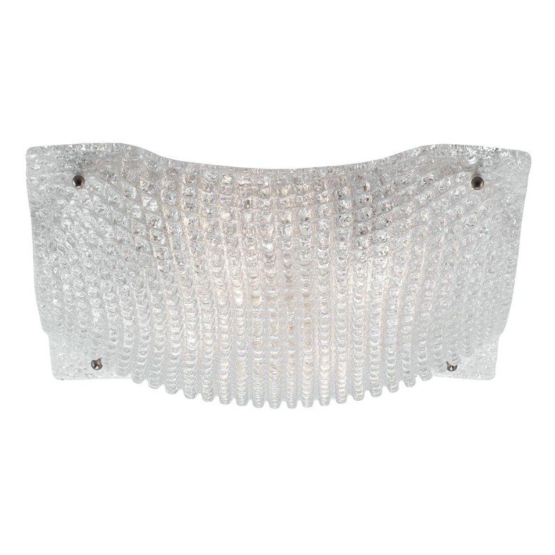 Πλαφονιέρα με λευκό κρύσταλλο Μουράνο | ΜΑΝΤΗΛΙ 8011/50