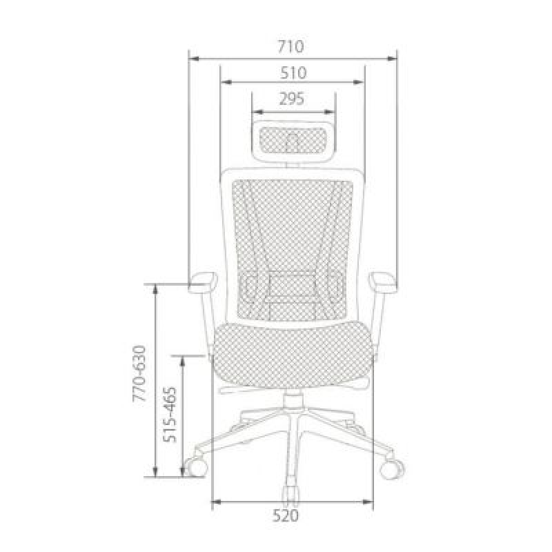 Καρέκλα γραφείου ανατομική Nec Comfort 03 Plus black