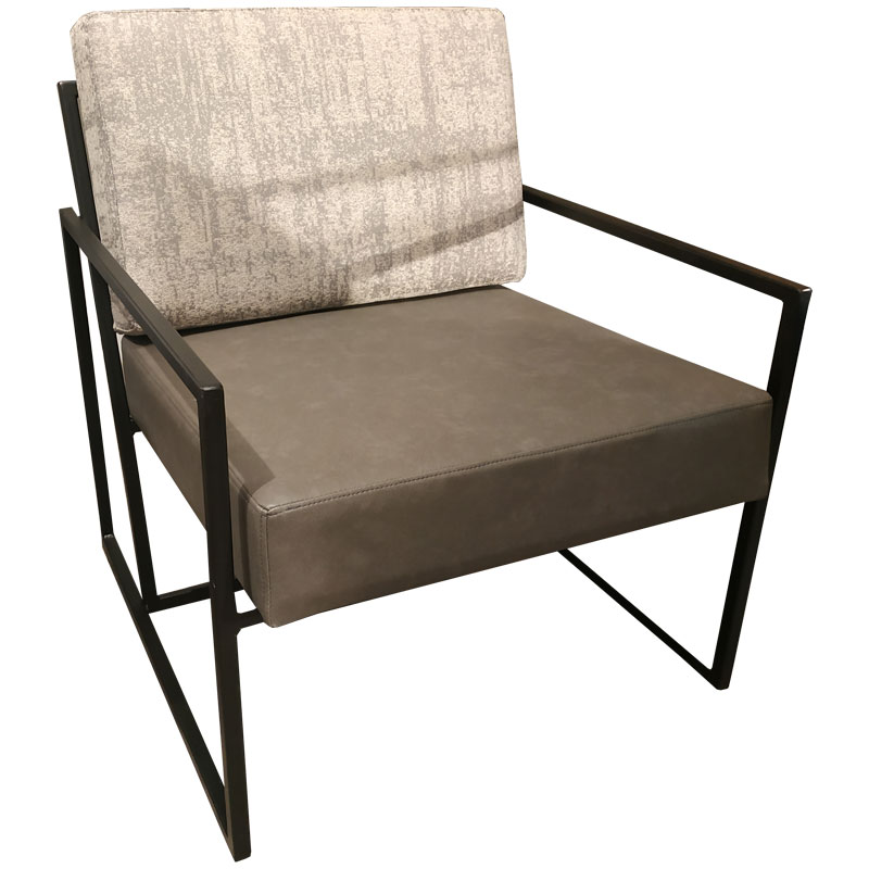 Μεταλλική Πολυθρόνα lounge  65x65x70 cm -  PM 28
