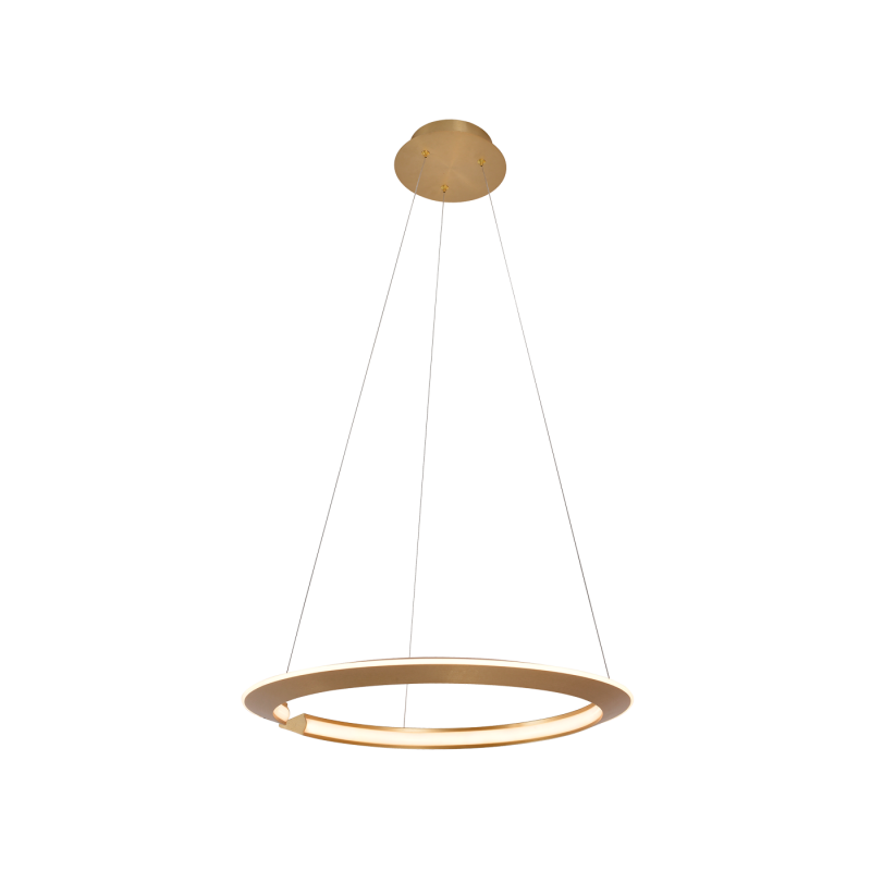 VIOKEF ΦΩΤΙΣΤΙΚΟ ΟΡΟΦΗΣ LED ΜΕΤΑΛΛΙΚΟ ΧΡΥΣΟ ΜΑΤ MERILIN 4237300