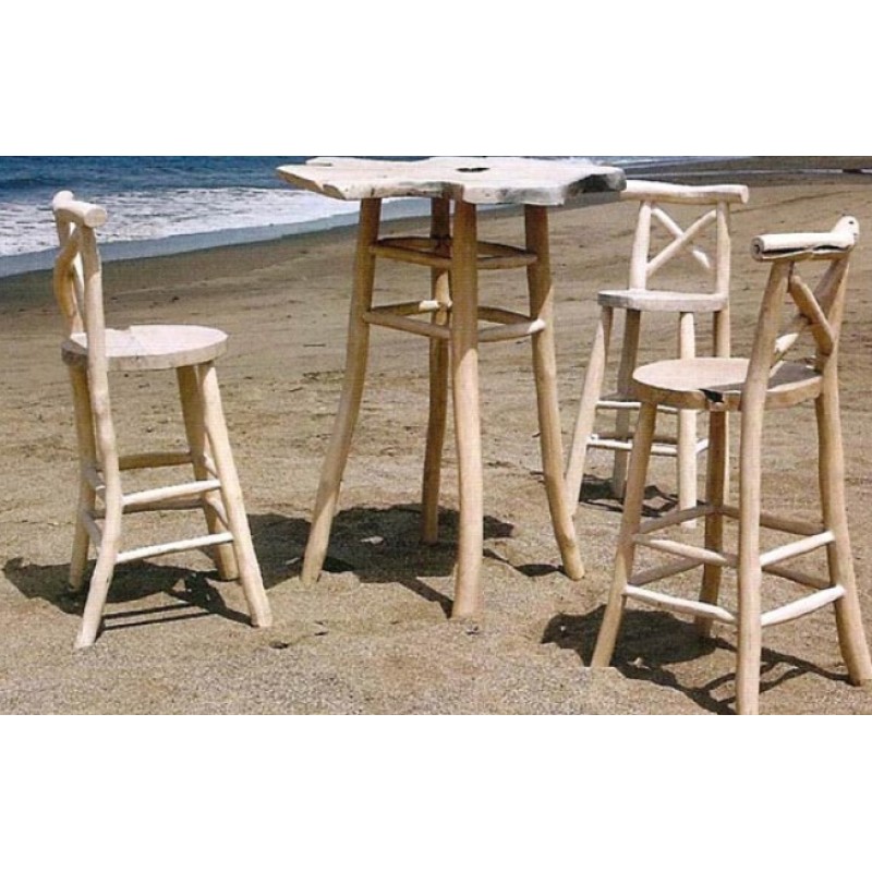 Τραπέζι μπαρ  Φ 70χ110 cm ( BST - 1)