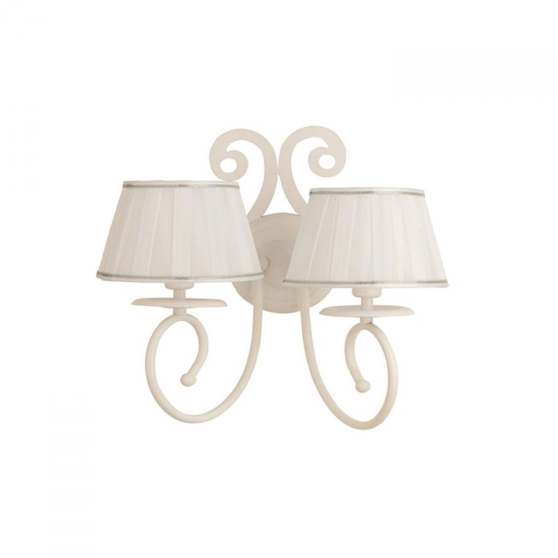 Φωτιστικό Τοίχου - Απλίκα Danubio AP.DANUBIO/2-BCO TC3520 White Ondaluce