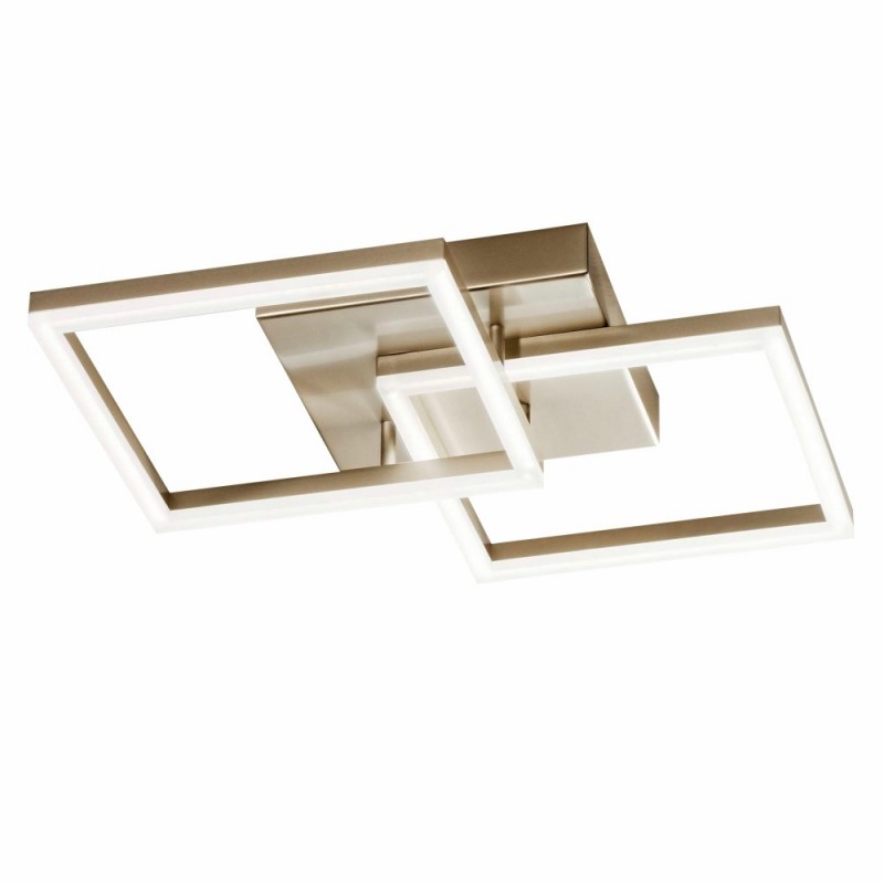 Φωτιστικό οροφής 230V led 39w 3510Lm θερμό λευκό 3000k dimmable χρυσό BARD 3394-22-225 FABAS LUCE