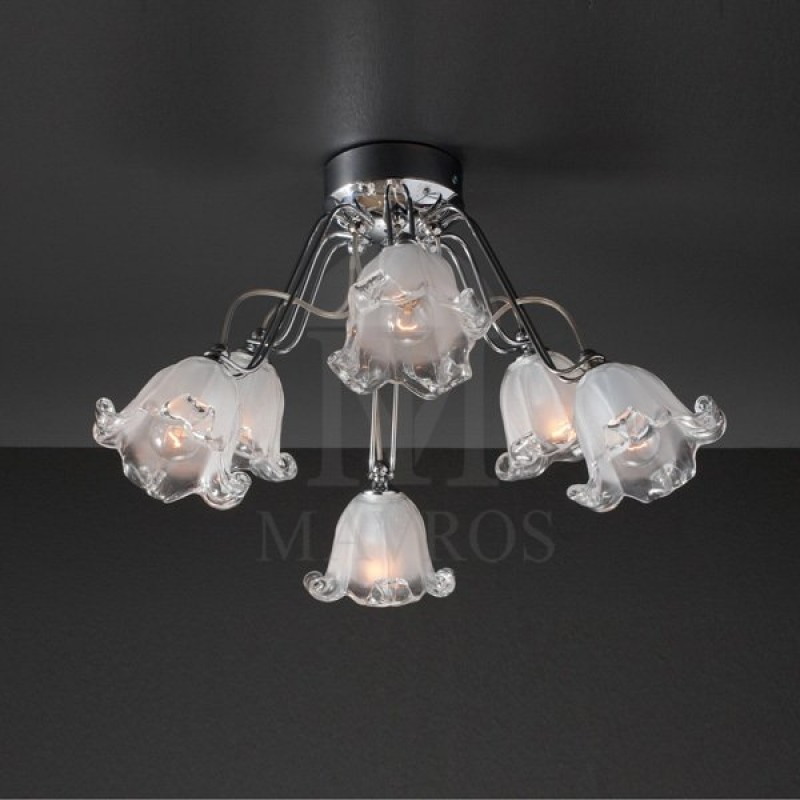 Νεοκλασικό φωτιστικό οροφής | FIORE 89525/6