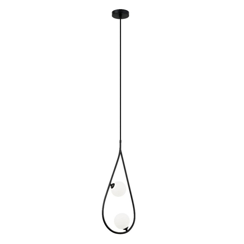 VIOKEF ΔΙΦΩΤΟ ΦΩΤΙΣΤΙΚΟ ΟΡΟΦΗΣ ΜΕΤΑΛΛΙΚΟ ΜΑΥΡΟ FANCY 4229900