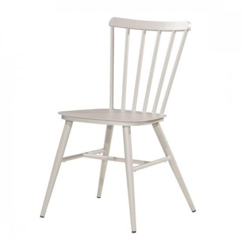 K 642  Καρέκλα Αλουμινίου ηλεκτροστατικής βαφής.Στοιβαζομενη.  Υ: 83Β: 55Μ: 50