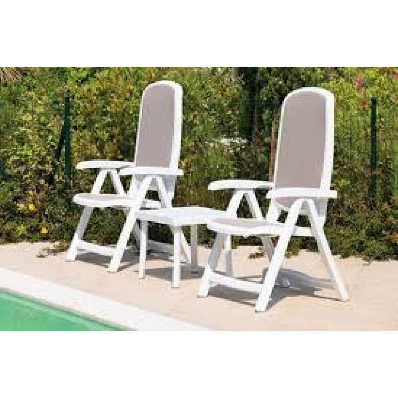 Nardi DELTA - Πολυθρόνα ρυθμιζόμενη 61X67X115 cm ( 40310.00.124 BIANCO tortora)