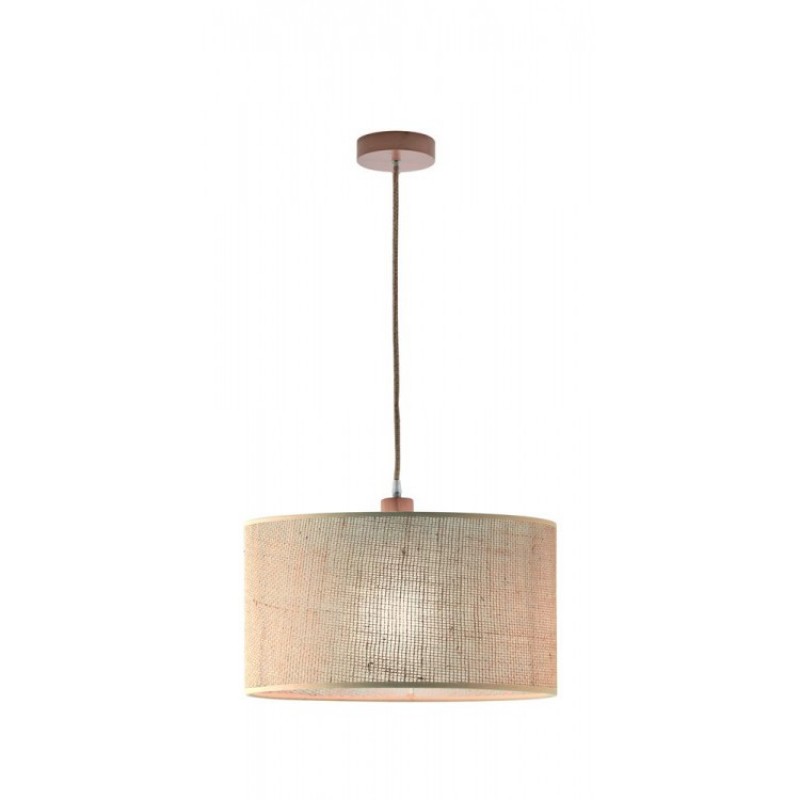 Viokef Φωτιστικό Οροφής Υφασμάτινο Μπεζ Senso (4216200)