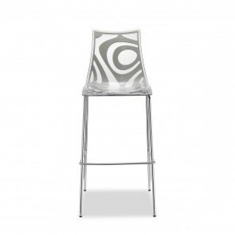 SCAB Wave stool 65 cm -Σκαμπό μπαρ μεταλλικός σκελετός και τεχνοπολυμέριο