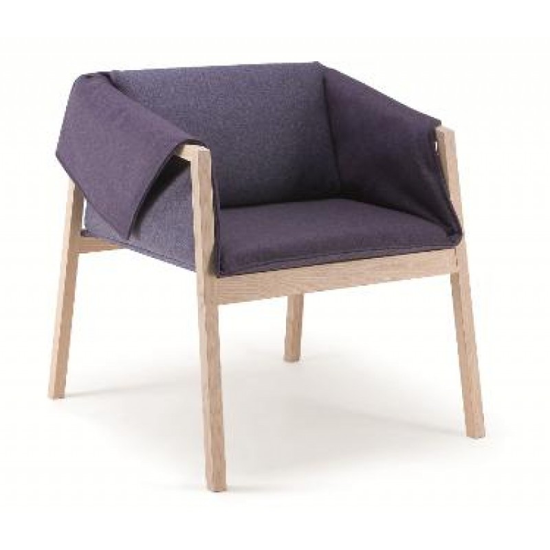 K 875 Πολυθρόνα καθιστικού με επένδυση υφάσματος  H 78 - D 77 -L 68