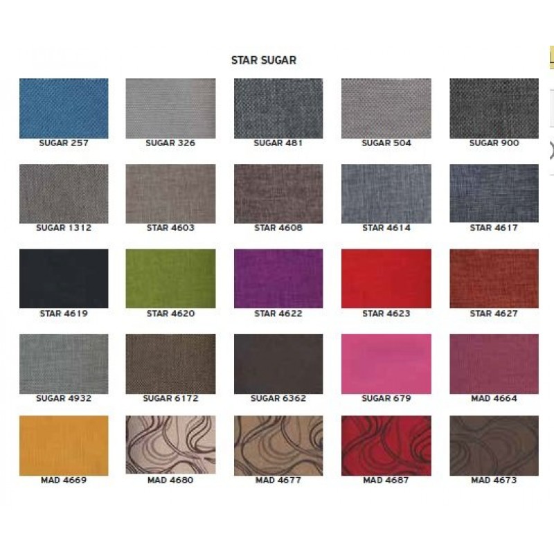  fs 906  Καναπές μεταλλικός διθέσιος  120x75x85 cm  με μαξιλάρι 