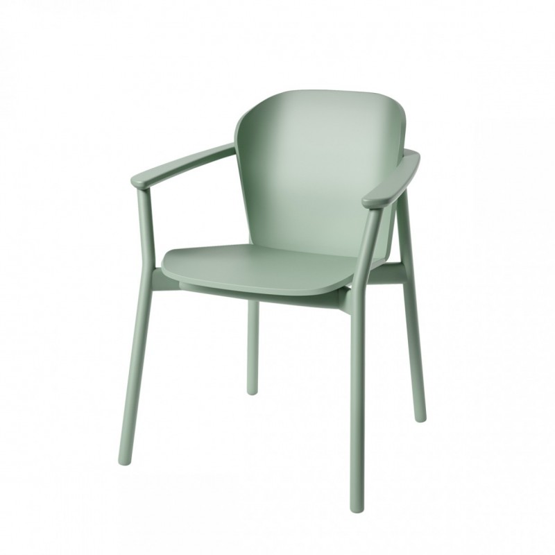 ARMCHAIR FINN ALL WOOD ART. 2894  καρέκλα με μπρατσα  ξύλο 56χ60χ44-79 cm