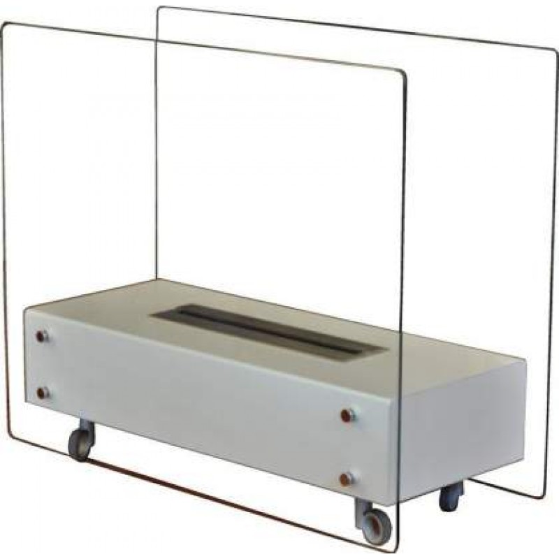 EcoHot Bio Luna  86 R  Επιδαπέδιο τροχήλατο τζάκι Βιοαιθανόλης