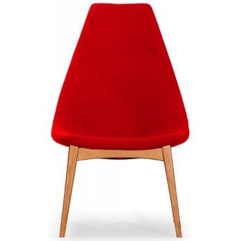 K 876 - Πολυθρόνα  ξύλινη  επενδεδυμένη με ύφασμα Υ: 106 Β: 74 Μ: 68