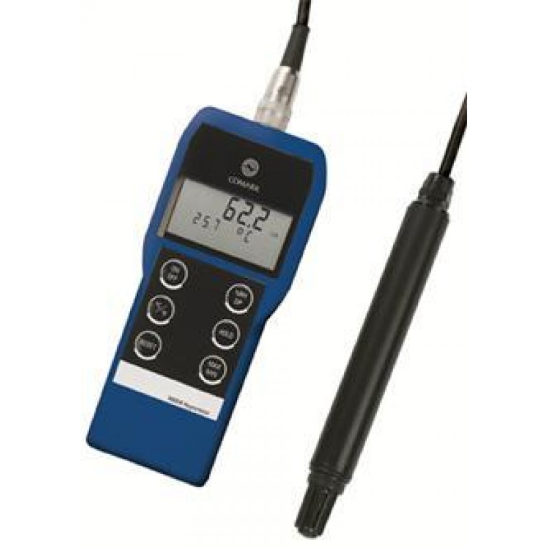 COMARK  N8004 /  Υγρασιόμετρο με αποσπώμενο ακροδέκτη   /Εύρος Μέτρησης Θερμοκρασίας: -20°C εως +60°C, -4°F εως +140°F