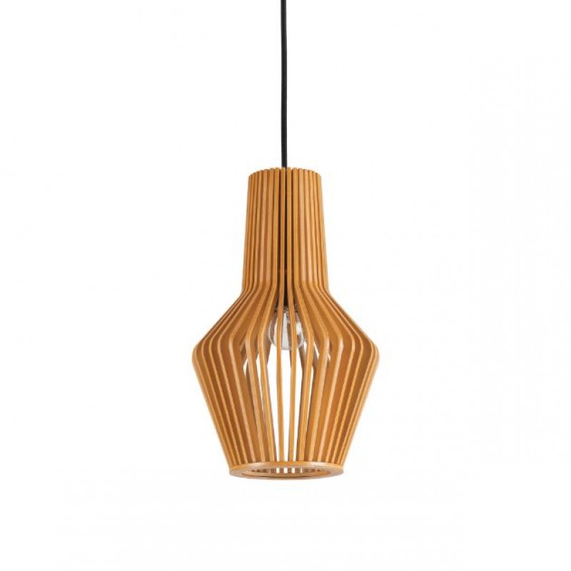 IDEAL LUX ΦΩΤΙΣΤΙΚΟ ΟΡΟΦΗΣ ΞΥΛΙΝΟ NATURAL CITRUS-1 SP1 159843