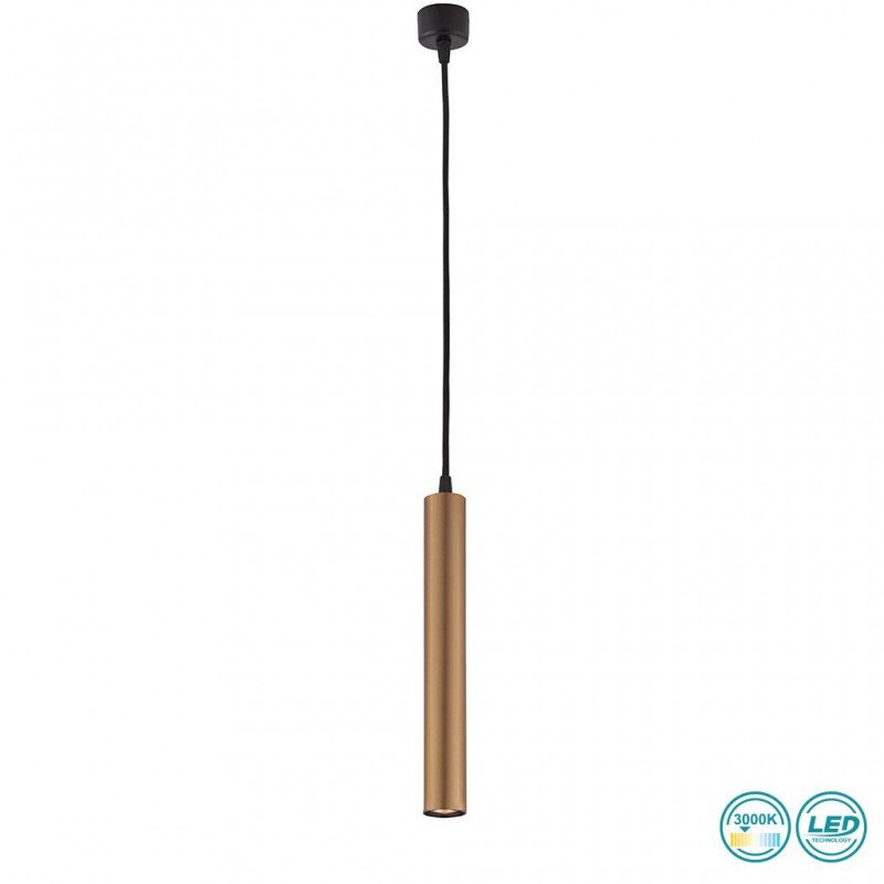 Φωτιστικό Κρεμαστό Viokef Nestor 4214302 Χρυσό