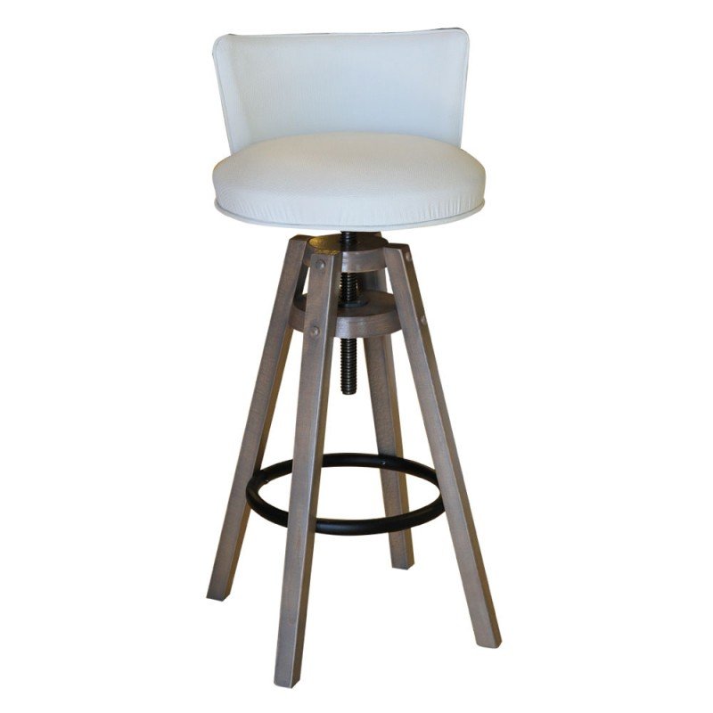 MX 1 UB - Σκαμπό μεταλλικό Φ 40x60-88  cm, περιστρεφόμενο  κάθισμα