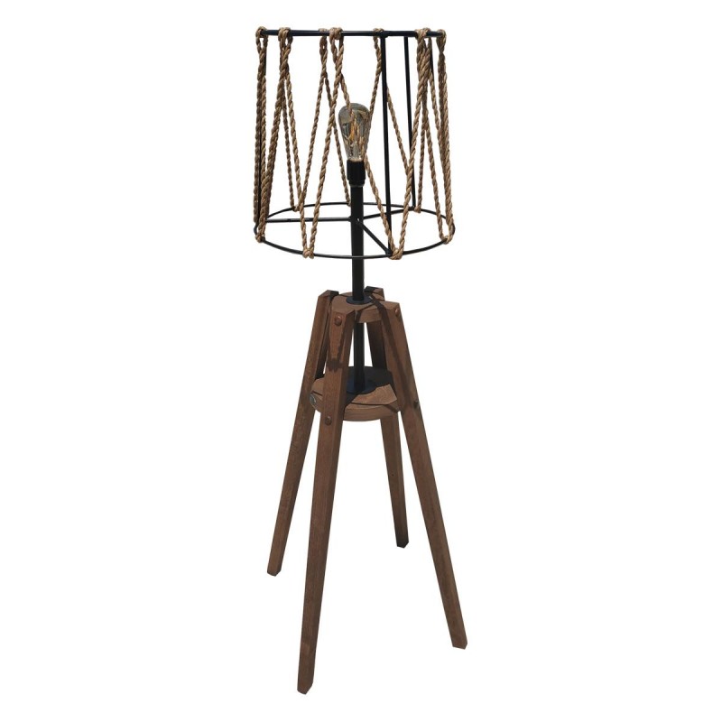 ​Πλεχτό μεταλλικό επιδαπέδιο  φωτιστικό Υ: 147 Β: 47 Μ: 47 – κωδικός  PF 4