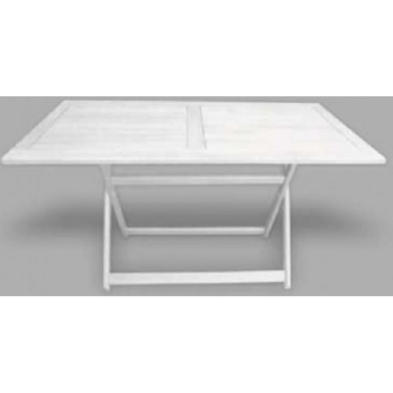 Τραπέζι Δείπνου Πτυσσόμενο 5254 G Λευκό 120x75x75cm