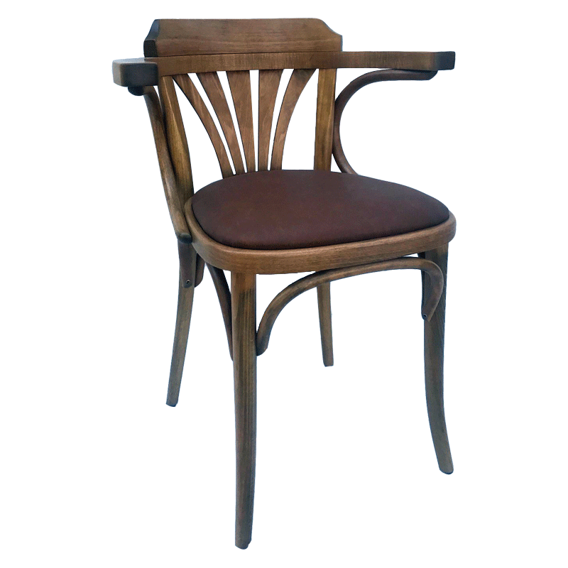 Καρέκλα Βιέννης με ταπετσαρία Υ: 79 Β: 47 Μ: 54-  B 141