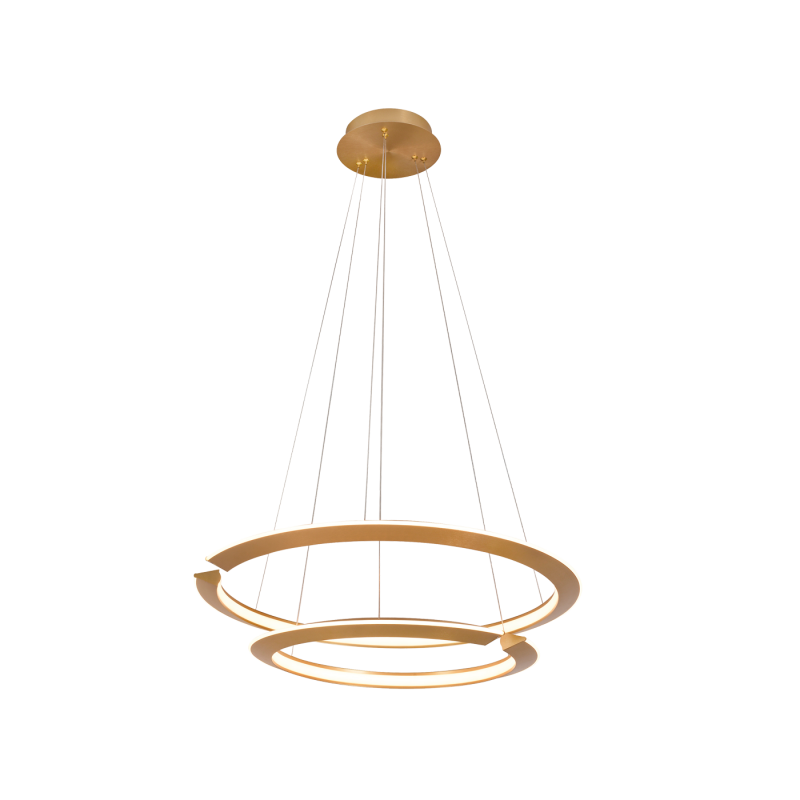 VIOKEF ΦΩΤΙΣΤΙΚΟ ΟΡΟΦΗΣ LED ΜΕΤΑΛΛΙΚΟ ΧΡΥΣΟ ΜΑΤ MERILIN 4237400