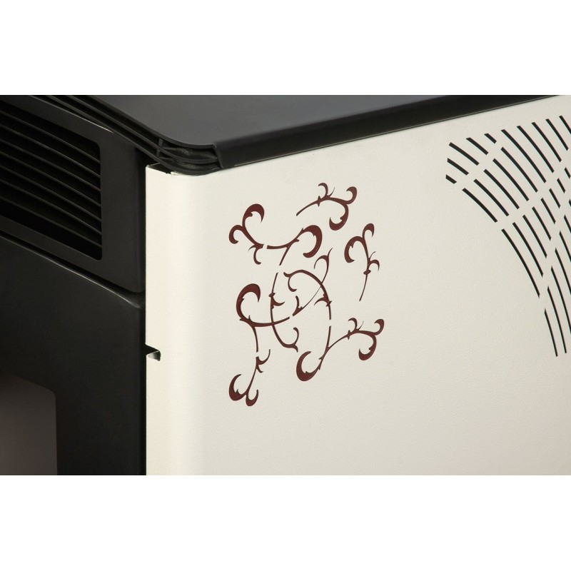 GEKAS Amanda diva  15,5 KW ( 140-150 τ.μ ) Σόμπα pellet καλοριφέρ με αυτόματο καθαρισμό του καυστήρα και ANTI PISSA SYSTEM