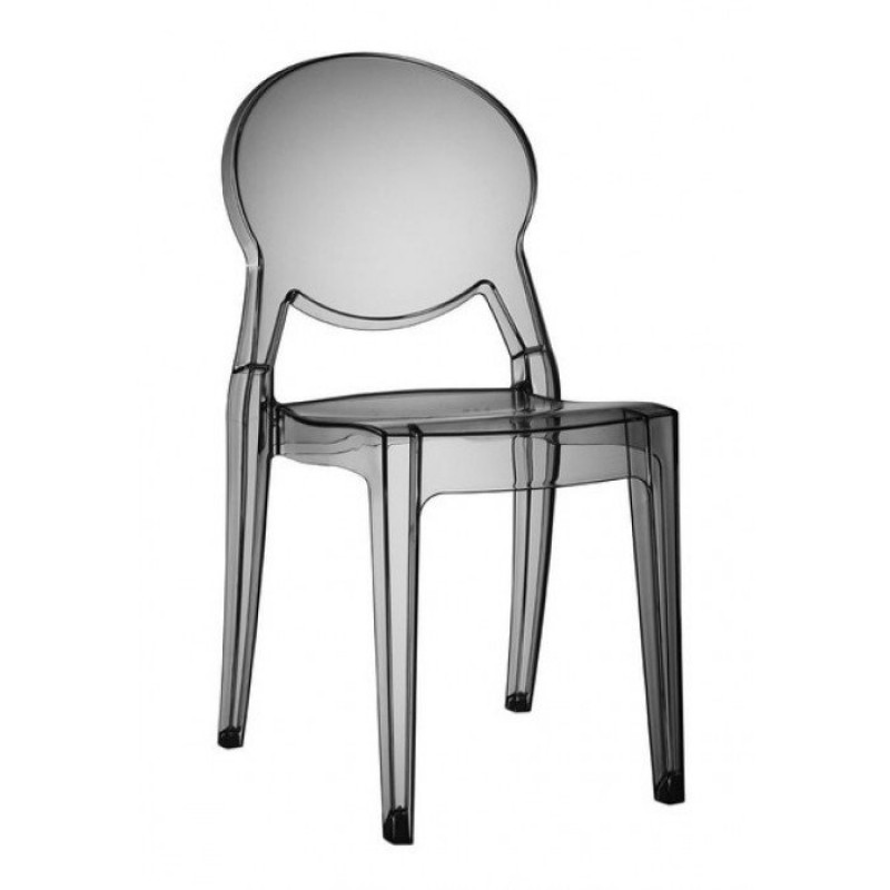 Καρέκλα 45x52x87(45) scabdesign igloo - smoked transparent