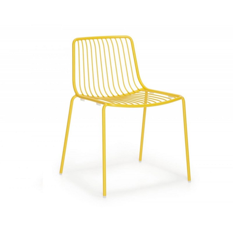 Pedrali nolita  3650  Μεταλλική καρέκλα με κοντη  πλάτη  Ύψος: 77cm Πλάτος: 55cm Μήκος: 53.5cm