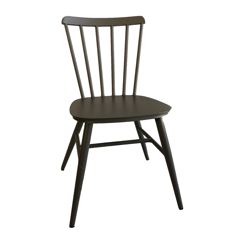 K 642  Καρέκλα Αλουμινίου ηλεκτροστατικής βαφής.Στοιβαζομενη.  Υ: 83Β: 55Μ: 50